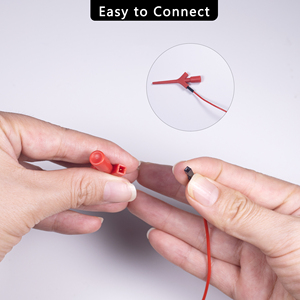 Mini SMD IC mùa xuân móc kiểm tra Clip vạn năng kiểm tra dẫn cáp Silicone Adapter lập trình kết nối cho <span class=keywords><strong>Logic</strong></span> Analyzer - Product Image 5