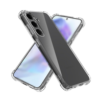 GSCASE Clear TPU Phone Case pour Samsung S23 Plus A55 5G Shockproof Bumper Protective Mobile Cover