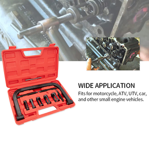 Compresseur de <span class=keywords><strong>ressort</strong></span> de soupape 10 pièces outil de retrait de <span class=keywords><strong>ressort</strong></span> de soupape avec pince en C solide pour <span class=keywords><strong>moto</strong></span> ATV voiture petit moteur équipement de véhicule - Product Image 6