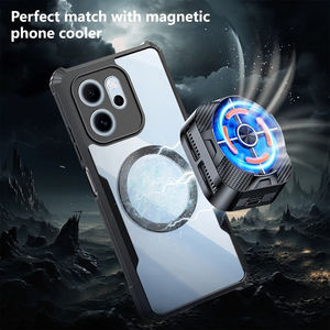 <span class=keywords><strong>Funda</strong></span> para <span class=keywords><strong>OPPO</strong></span> <span class=keywords><strong>Reno</strong></span> 14, Anti-Amarillamiento, TPU y PC, con Airbag, Transparente, Delgada, para <span class=keywords><strong>Reno</strong></span> 14F, 13F, 13, 12, 11, 10, 9, 8, 8T, 7, 6 PRO Lite - Product Image 6