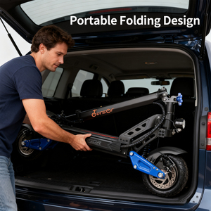Monopattino Elettrico Pieghevole 2025 Ultimo Modello con Motore da 1000W, Potente Scooter Elettrico a Due Ruote con Pneumatici Larghi per Adulti - Product Image 4