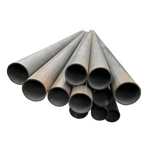 Tuyau en <span class=keywords><strong>acier</strong></span> <span class=keywords><strong>rond</strong></span> noir à soudure droite ASTM A572 Gr50 <span class=keywords><strong>Tube</strong></span> structurel haute résistance - Product Image 1