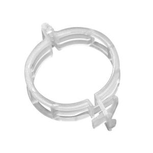 Clips de plástico blancos para atar plantas, 100 por paquete, para fijación de soporte de plantas de jardín - Product Image 2