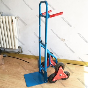 पोर्टेबल सामान हैंड कार्ट फोल्डिंग औद्योगिक 6 पहियों की सीढ़ी के साथ डोली हाथ ट्रक ट्रॉली ht1426a - Product Image 1