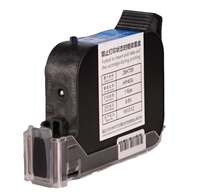Imprimante à jet d'encre portable UGOTIT 12,7 mm JS12 compatible 3S à séchage rapide, à solvant écologique, pour cartouche 2588+ 42 ml d'origine