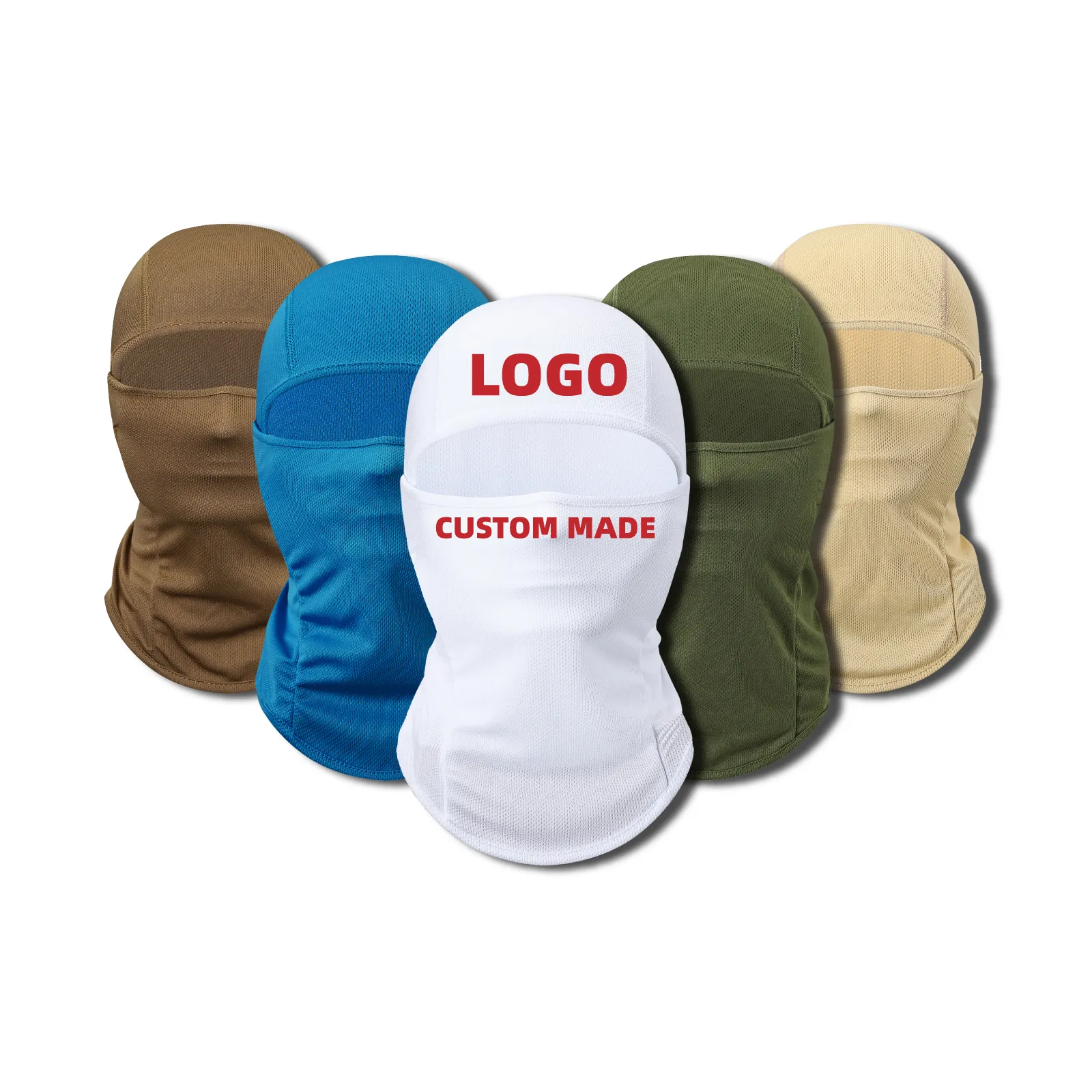 Designer High Quality Custom Printing Logo Distressed Full Face Windproof Hunting Motorcycle Ski Mask Balaclava