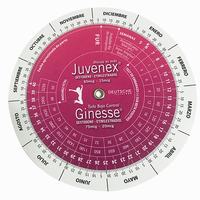 Roue de calcul de la date d'accouchement, calendrier médical de forme ronde