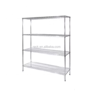 وحدة تخزين NSF 4 أرفف مكونة من غرفة باردة ومعدات مطبخ من الفولاذ المقاوم للصدأ SS304 أرفف من الأسلاك - Product Image 2