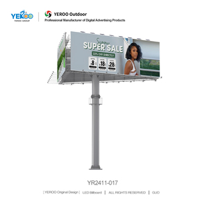 18m * 6m đường cao tốc lớn biển quảng cáo ba mặt bảng thiết kế kết cấu thép - Product Image 3