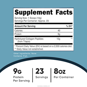 Kişiselleştirilmiş Deniz Kolajeni Peptit Tozu İçeceği 300g Cilt Parlatıcı, Saç Uzatıcı, Tırnak ve Bağışıklık Sistemi Destekleyici Takviye - Product Image 4