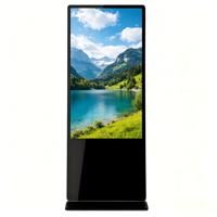 Pantalla Digital Inteligente HAOWEI de 43 Pulgadas, Vertical, con Sistema Android y CMS Basado en IA para Publicidad