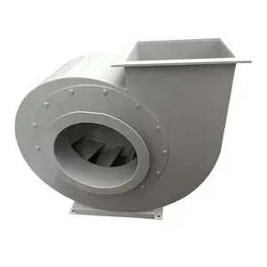 Industriële Vrijstaande Ce-certificering Polypropyleen Luchtkanaal Fan Ventilatie Uitlaat Blowers Pp Plastic Centrifugaal Fans