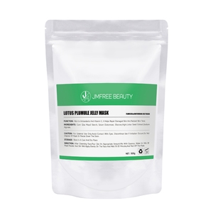 Jmfree Op Maat Gemaakt Logo Gelei Masker 500G Lage Prijs Hydraterende Reparatie Anti Veroudering Lotus Plumule Gezichtsmasker Poeder - Product Image 1