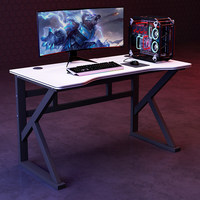 Meubles de bureau ergonomique en l, table de jeu, ordinateur, bureau, personnalisé, en métal noir, bureau de gaming