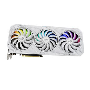 <span class=keywords><strong>ASUS</strong></span> Nvidia ROG Strix <span class=keywords><strong>GeForce</strong></span> RTX <span class=keywords><strong>3080</strong></span> OC WHITE V2 Tarjeta gráfica para juegos usada con memoria de 10GB GDDR6X de 320 bits - Product Image 3