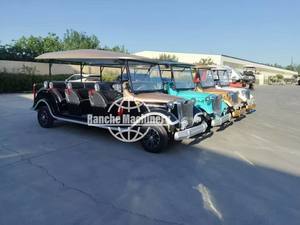 Carrito de Golf Eléctrico RC Antiguo Clásico de 11 Plazas, con Batería de Plomo-Ácido de 72V, Vehículo Turístico Clásico de 60 km/h - Product Image 5