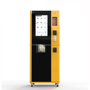 YISO coffee vending machine black <b>fiberglass</b> touch screen freshly ground coffee vending machine with multiple payment methods - Product Image 2
