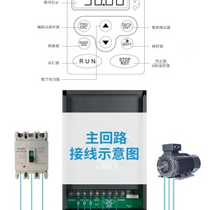 อินเวอร์เตอร์ AC รุ่น CHF100A 1R5G 2R2G 004G 5R5G 7R5G 011G 015G 018G ระบบควบคุมเวกเตอร์สามเฟส 380V IP20 ตัวแปลงความถี่ - Product Image 4
