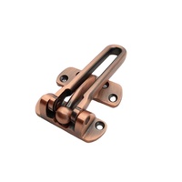 Accessoires de porte Offre Spéciale en alliage de zinc Chrome satiné Protection de porte de sécurité pour hôtel