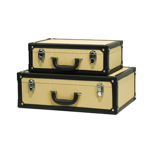 Custom Reusable Leather Luxury Collection Wooden Box Case Watch Case Metal and Wood Watch <strong>Storage</strong> <strong>Suitcase</strong> - Product Image 3