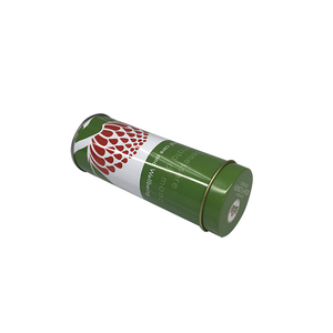 Latas metálicas elegantes de 50g y 100g al por mayor, caja de lata de caramelo, lata de té para aperitivos, comida, Chocolate, pan, almacenamiento personalizado, Navidad mate - Product Image 4