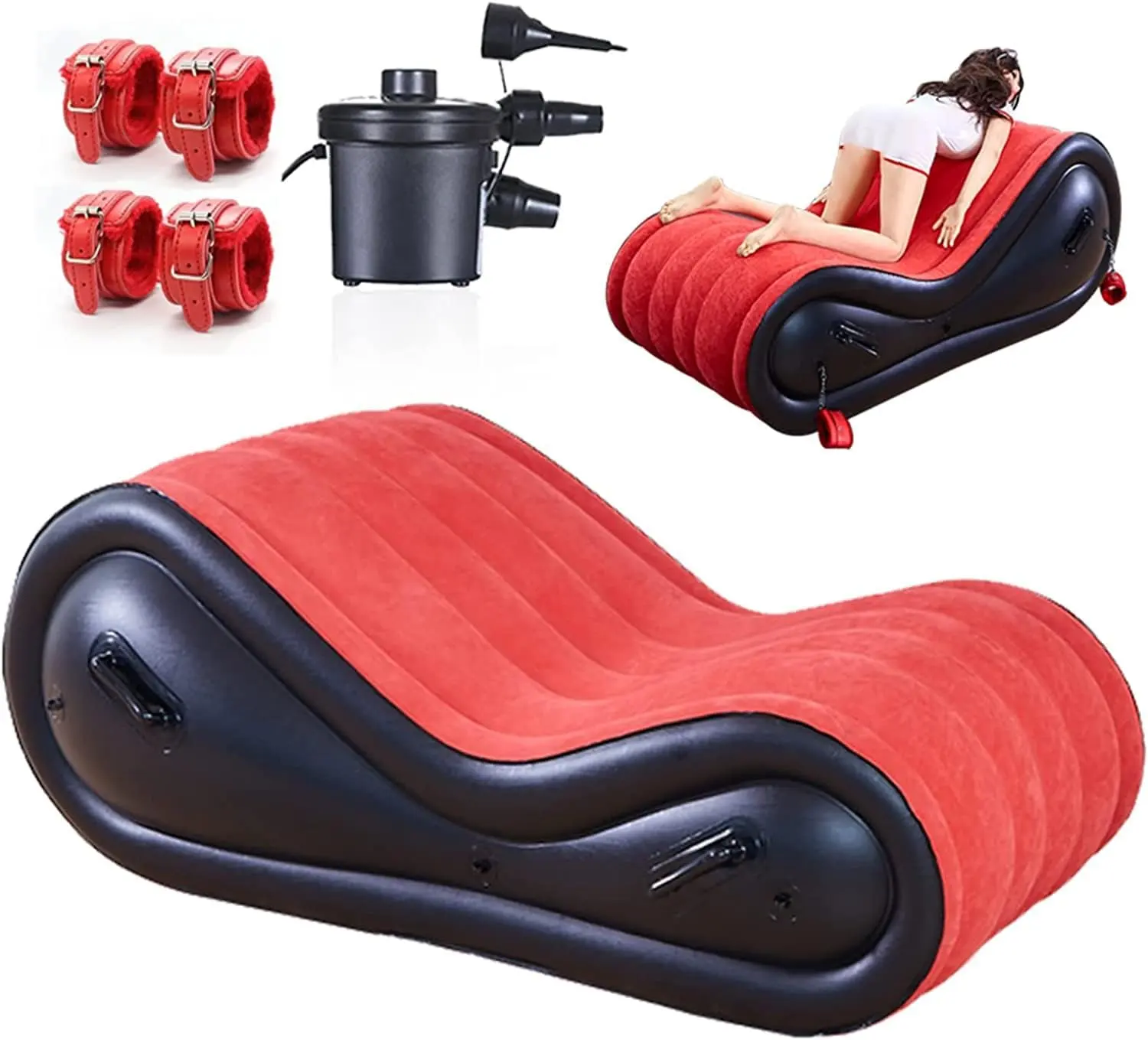 Comfortable PVC Inflatable Sex Sofa For Couple Air Chair Indoor and Outdoor Sex Furniture For Sex Fun