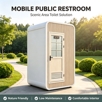 Cabine Sanitaire Préfabriquée Moderne à Installation Facile pour Résidences et Environnements Urbains – Toilettes Mobiles Portables