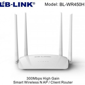 LB-LINK BL-WR450H Routeur Wi-Fi N intelligent à gain élevé, point d'accès client DSL sans fil 300 Mbps, répéteur - Product Image 3
