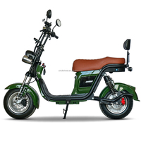 Scooter électrique City Coco brésilien 1000W à empattement court, moto électrique Citycoco, scooter à batterie lithium, 32 km/h