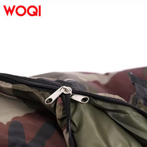 Sac de couchage camouflage Woqi, polyester 190T, imperméable, style extérieur, pour adulte, pour temps chaud, vêtements de camping - Product Image 5