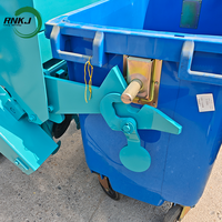 Compacteur de déchets municipaux hydraulique entièrement automatique, haute capacité, haute performance, usage intensif, industriel et commercial RNKJ