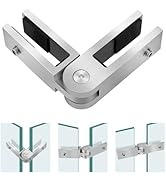 Aleader – Fixations réglables en acier inoxydable pour verre, serre-verre pour balustrades et clôtures en verre