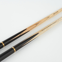 Queue de billard articulée 3/4 King avec étui, faite à la main, en bois de frêne Omin, la moins chère, pour snooker et billard, en ébène