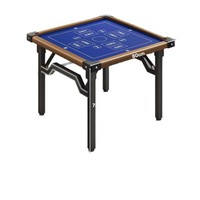 Table à manger et de mahjong double usage pour petits appartements, table pliante pour jeux de cartes, table à panneaux de style chinois moderne