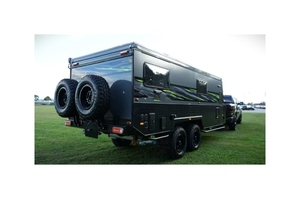 Una caravana emergente en la azotea con espacio de almacenamiento y una cocina al aire libre - Product Image 3