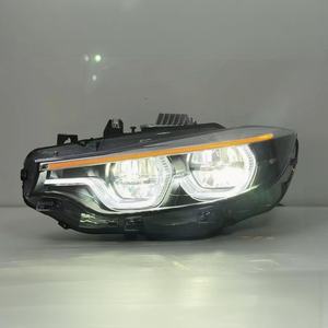 Fari a LED Stile IKON LC2 V2 per <span class=keywords><strong>BMW</strong></span> <span class=keywords><strong>Serie</strong></span> 4 F32 F36, M3 F80, M4 F82, con DRL Personalizzabili Gialli, Ambra e Rossi - Product Image 5
