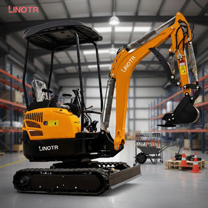 中国热销土方机械履带式小型挖掘机1.5吨2吨1年保修带轴承微型挖掘机 - Product Image 6