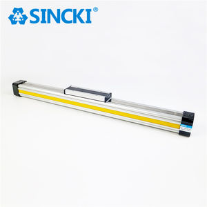 Silinder Tanpa Batang OSP-P25, Silinder Rel Geser Mekanis Bersambung dari Pemasok Suku Cadang Pneumatik Tanpa Batang OST - Product Image 4