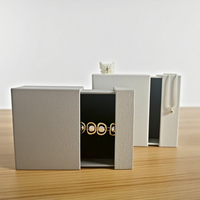 Bijoux en papier à tiroir coulissant personnalisés haut de gamme et respectueux de l'environnement et de luxe Boîte d'expédition cosmétique cadeau de Noël et d'anniversaire pour mariage vente en gros