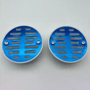 Rejilla de Drenaje para <span class=keywords><strong>Ducha</strong></span> de 3-1/<span class=keywords><strong>2</strong></span> Pulgadas, Precio de Fábrica, Dos Orificios para Tornillos, Chasis de Lámina Metálica de Precisión para Baño, Fabricante de Metales - Product Image 1