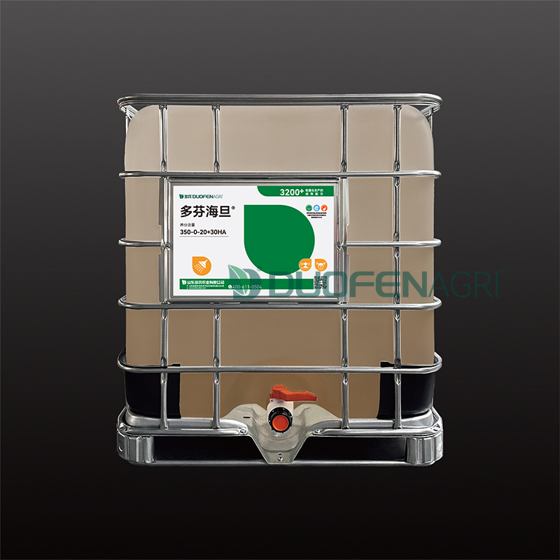 Duofen 350-0-20 Organic Humic Acid Liquid Fertilizer OEM image 4