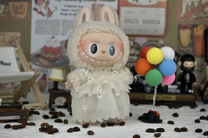 라부 옷 17cm 인형 옷 버블 레이스 스커트 전체 원피스 공주 원피스 라부 액세서리 라부 옷 - Product Image 2