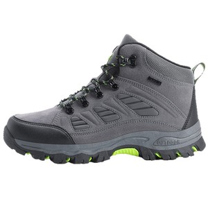 Bottes de randonnée unisexes à talon moyen, chaussures de sport d'extérieur toutes saisons avec lacets avant pour la course à pied, l'alpinisme et le camping - Product Image 5