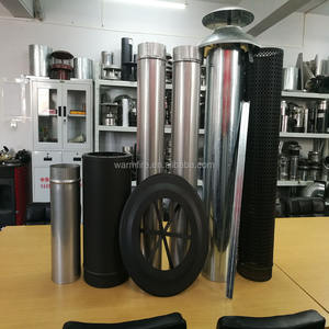 Sannce — <span class=keywords><strong>tuyau</strong></span> de poêle à <span class=keywords><strong>double</strong></span> <span class=keywords><strong>paroi</strong></span> ETL, verrouillage torsadé en acier inoxydable, pour foyer - Product Image 4