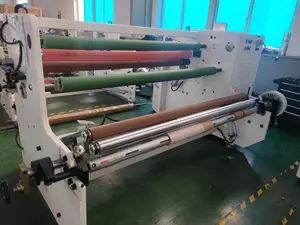 Mesin rewinding plester batang tunggal HJY-FJ01 untuk pita perekat