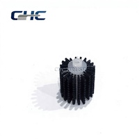 Brosse à poils en nylon, rouleau de brosse en nylon, rouleau de brosse cylindrique personnalisé pour l'élimination de la poussière et le nettoyage des débris