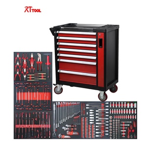 Rttool 282pcs kim loại công cụ cơ khí Tủ thiết lập tùy chỉnh OEM bán buôn tùy chọn - Product Image 1