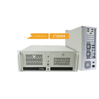 Ordinateur hôte de contrôle industriel ZPC-610-H110 4U, châssis de type rack multi-ports avec ventilateur pour application serveur