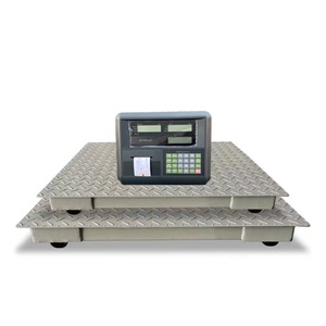 Báscula de plataforma digital de alta resistencia Veidt de 1 tonelada, báscula de suelo de acero con pantalla para almacenes, impresora TCS-D de alta resistencia 1 - Product Image 5