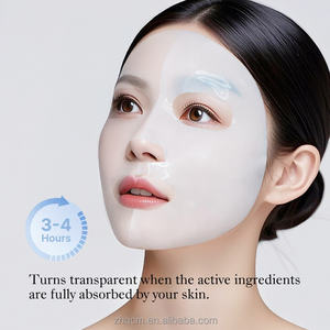 La maschera per dormire del collagene di colore trasparente delle donne dopo l'assorbimento bianco latteo può essere incollata per uso del corpo & del viso - Product Image 3